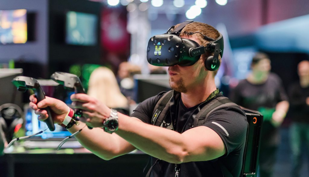 Die ganze Messe ist ein Spiel