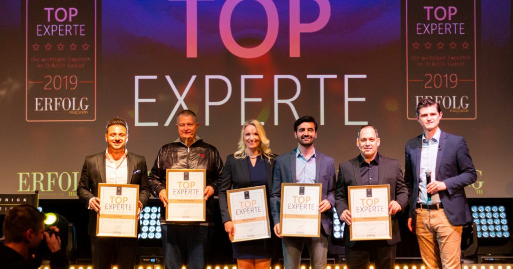ERFOLG MAGAZIN zeichnet Top-Experten aus