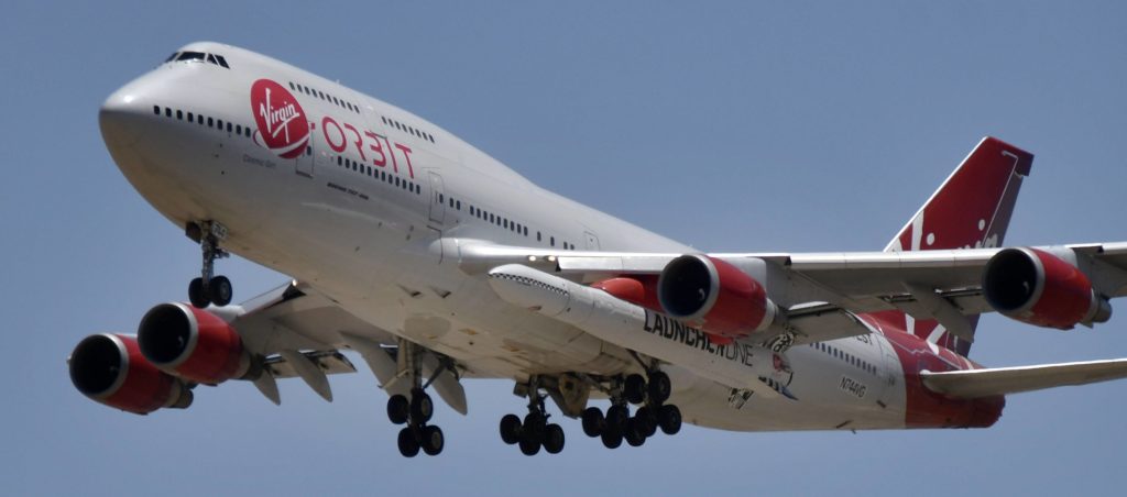 Virgin Orbit strebt Bewertung von einer Milliarde an