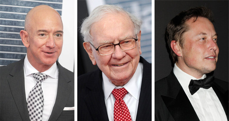 Bezos, Buffett, Musk – warum sie fast keine Steuern zahlen Bezos, Buffett, Musk – warum sie fast keine Steuern zahlen