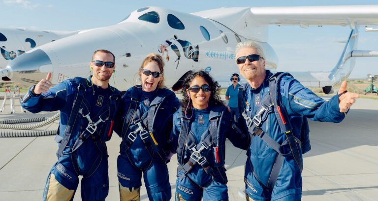 Bransons All-Flug treibt Virgin Galactic-Aktien in die Höhe Bransons All-Flug treibt Virgin Galactic-Aktien in die Höhe