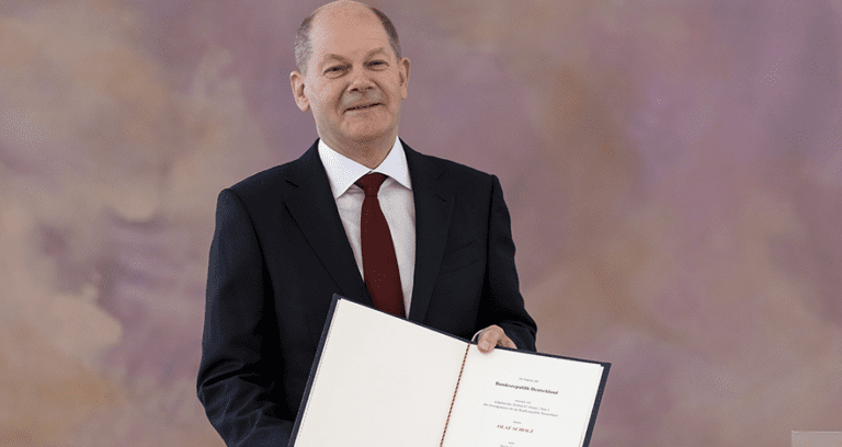 Olaf Scholz ist neuer Bundeskanzler