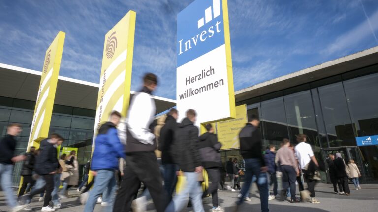 Besucher-Ansturm bei der Invest Messe
